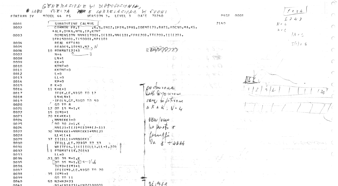 https://github.com/Unipisa/TAUmus-Depository Calmus subroutine
