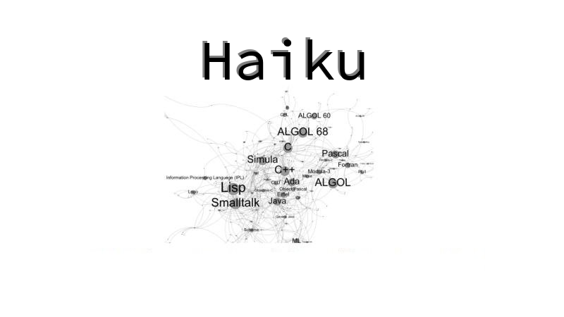Codici/Haiku