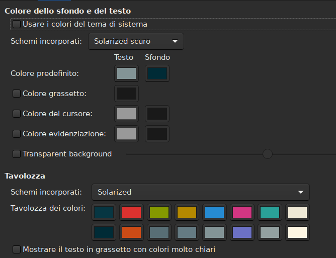 Interfacce/Schema di colori