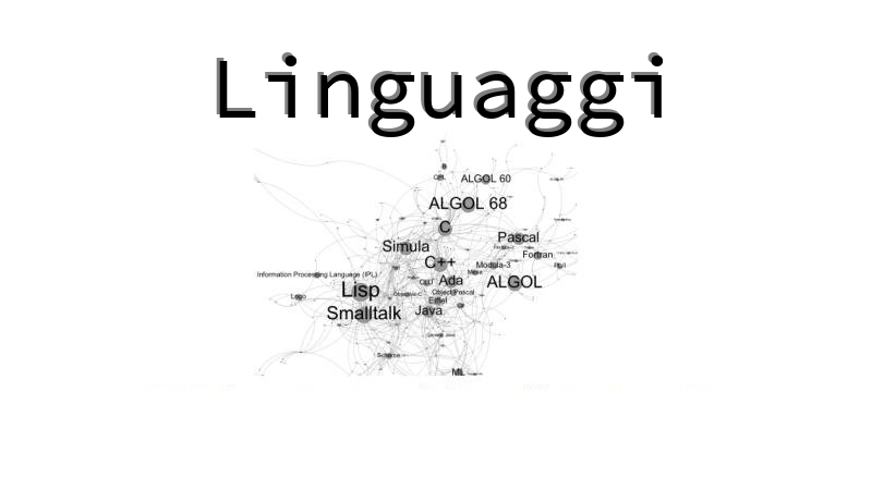 Linguaggi/Linguaggi